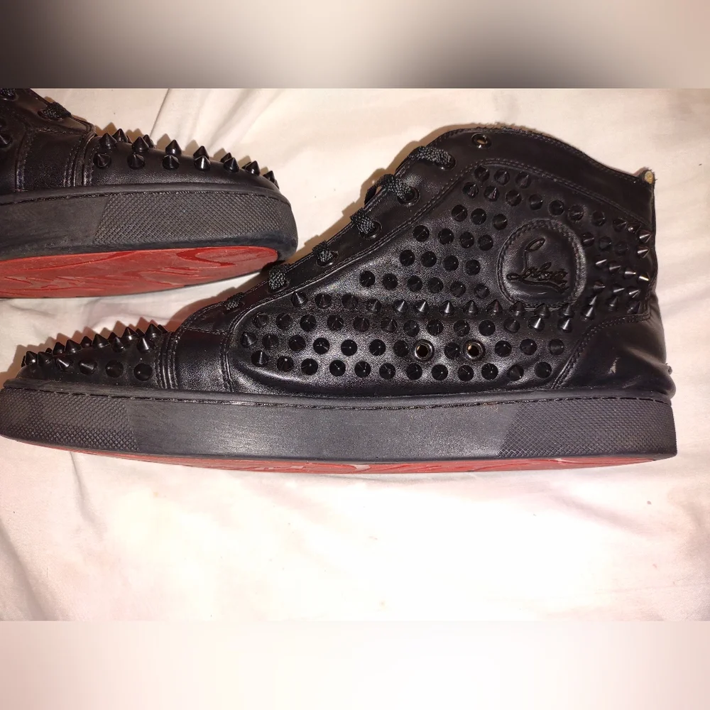 Christian Louboutin size 44 Black spike - Picture 4 of 8